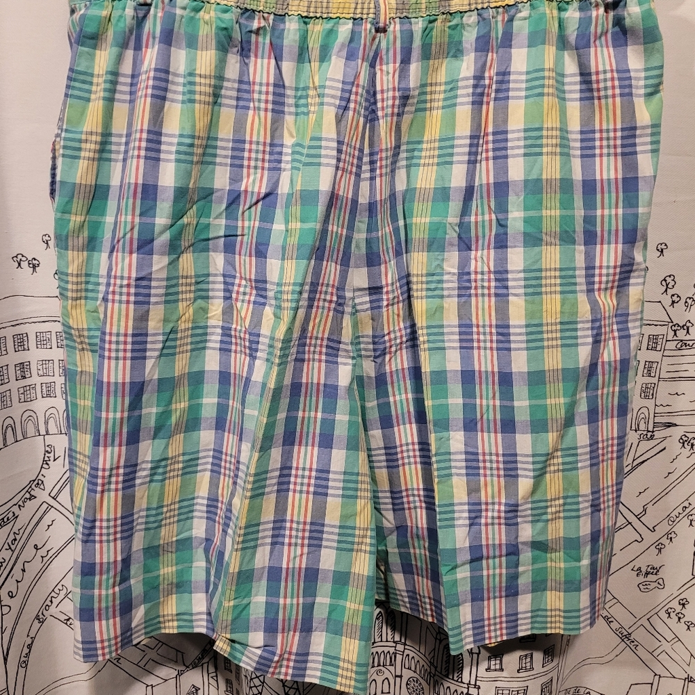Vintage Plaid Pendleton Knockabouts 2 Piece Shirt and Short Set Size 16 - Picture 6 of 14